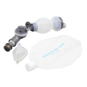 Reusable Silicone Resuscitator Set with PEEP Valve Infant