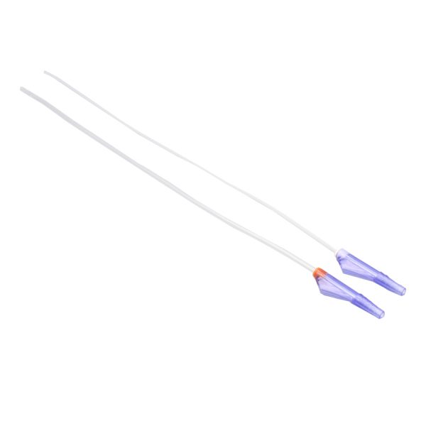 Y Type Clear Blue Connector Suction Catheter